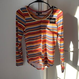 Women’s colorful stripped shirt